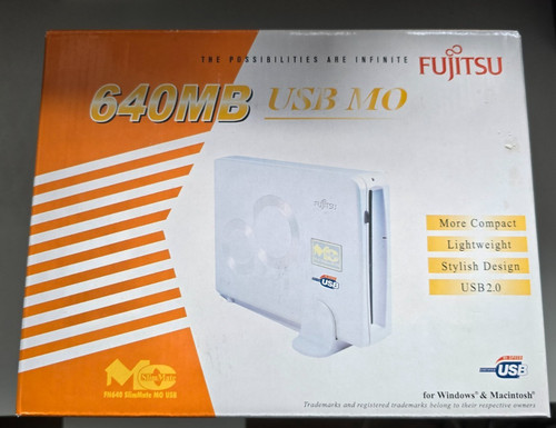 Fujitsu 640 usb - fujitsu, mo