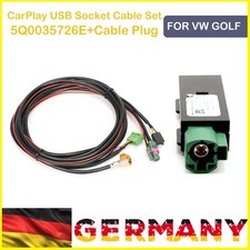 MIB2 USB Carplay Media Switch Harness Set per VW Passat B8 Caddy Tiguan Golf 7