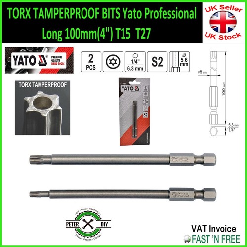 Sicurezza torx punta lunga - punta,