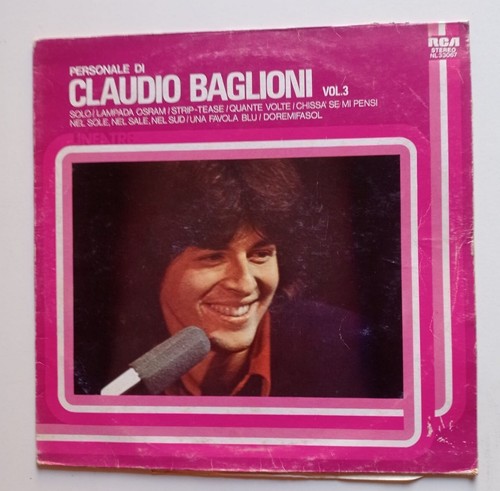 Claudio baglioni personale - baglioni,