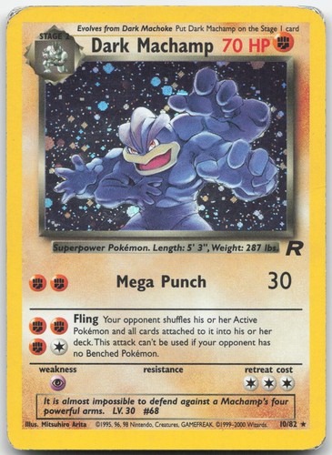 Dark machamp raro - raro, team