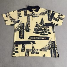Polo vintage Nautica barca a