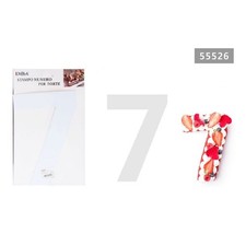 STAMPO TORTE DOLCI A FORMA DI NUMERO 7 10 POLLICI STRUMENTO TAGLIO STENCIL 55526