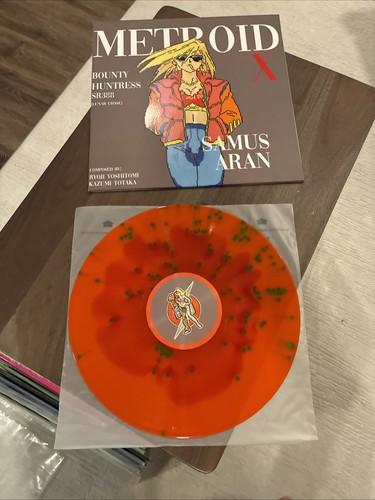 Metroid nes vinyl record - metroid,