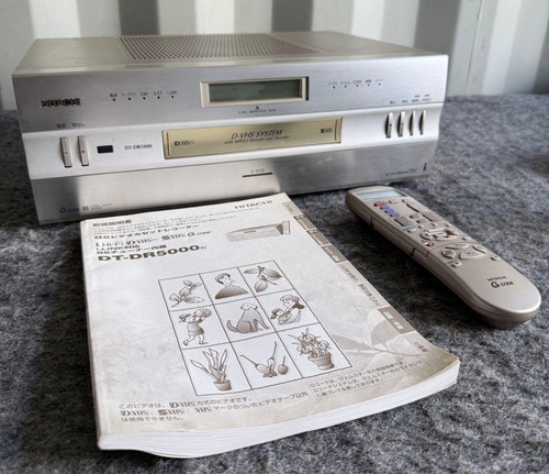 Hitachi dr5000 vhs - dt-dr5000, d-vhs