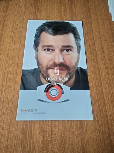 Philippe starck with fossil - starck,