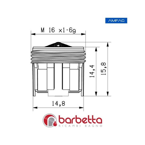 Aeratore filtro rompigetto - filtro,