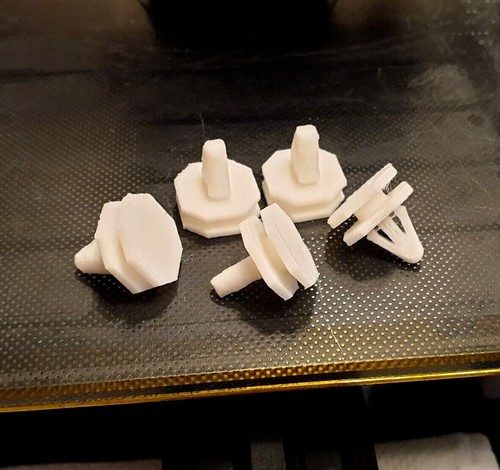 10x mini cooper clip paraurti - mini,