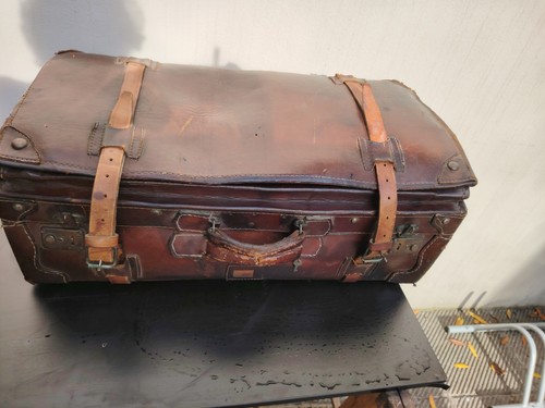 Valigia vintage cartone - valigia,