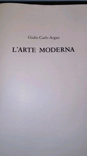 Arte moderna giulio carlo - moderna,,