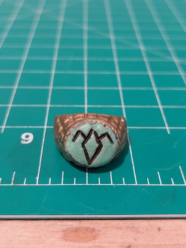 Anello gufo twin peaks - anello, su