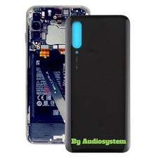 BACK VETRO POSTERIORE XIAOMI MI9 LITE M1904F3BG PARI ALL'ORIGINALE +ADESIVO NERO