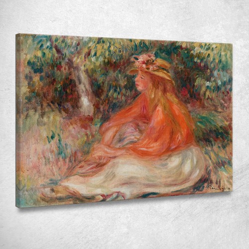Donna seduta pierre auguste - seduta, pierre-auguste