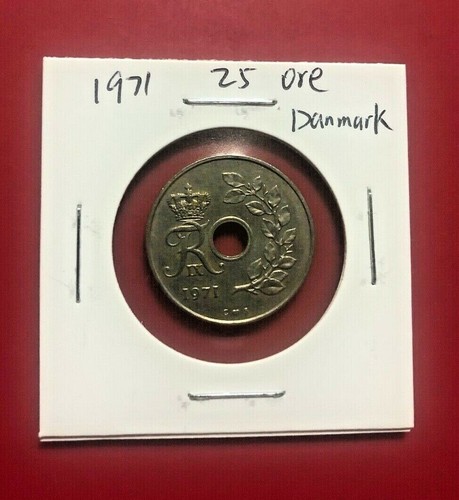 Moneta danese ore del - del, 1971