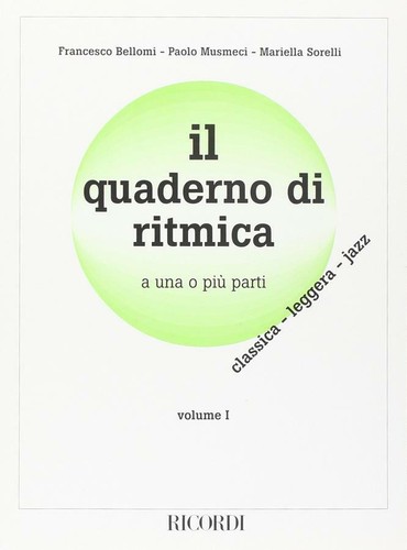 Quaderno lettura ritmica a - ritmica,