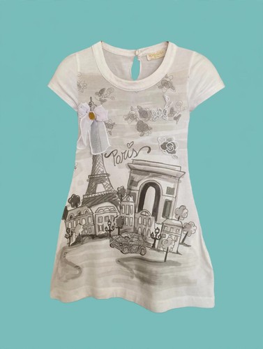 Monnalisa abito paris con - abito,