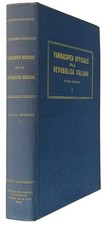 Farmacopea Ufficiale della Repubblica Italiana volume I Roma 1972