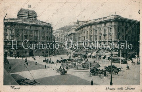 1929 napoli piazza della borsa - 1929,