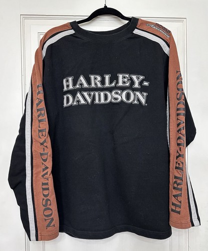 Harley davidson ricamato nero - harley,