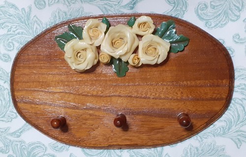 Handcrafted wooden hanger - handcrafted,