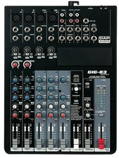 DAP GIG-83CFX Mixer live a 8