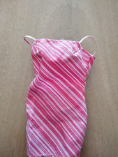 Barbie vestito strisce rosa - barbie,
