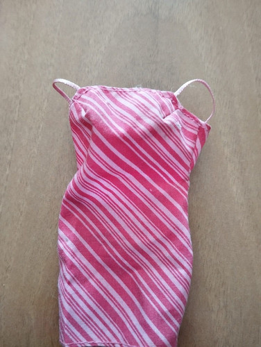 Barbie vestito strisce rosa - barbie, a