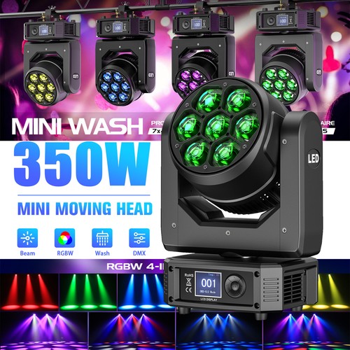 350 wash zoom - moving, head