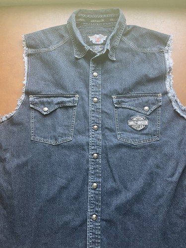 Harley davidson uomo gilet - xl,