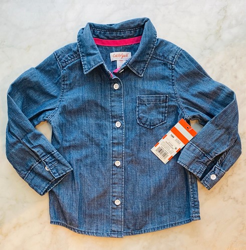 Camicia denim ragazza cat - camicia,