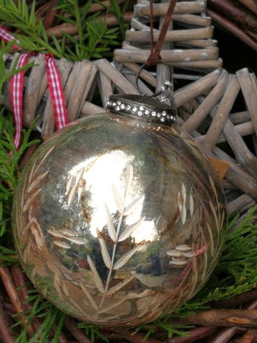 Palla per albero natale - palla,