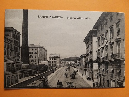 Sampierdarena molino - sampierdarena, (genova).