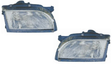 2 FARO FANALE PROIETTORE ANTERIORE PER FORD TRANSIT 1996 2000 H4 REG ELETTRICA