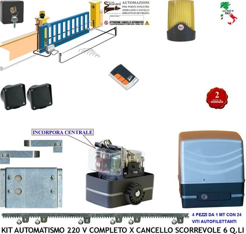 Cancello elettrico scorrevole - cancello,