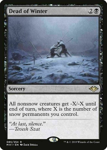 Dead winter modern - dead,