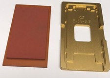 Vetro con telaio allineamento stampo + gomma per iPhone 6 Plus/6S Plus 5,5 pollici 