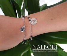 Bracciale collana vero argento