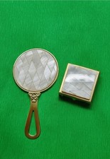 Specchietto Vintage Da Borsa+