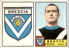 figurina 1963/64 panini Rec.  BRESCIA Serie B BROTTO