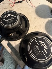 XPL XW10-403 midwoofer 25,00 cm 10" 200 watt rms 400 watt max 4 ohm 105 db car