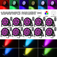 10X RGBW 140W 14 LED Par Effetto Luce DMX Party DJ Illuminazione Palco Fari