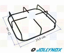 Jolly Inox Griglia ad 1 Fuoco Smaltata per Cucina a Gas 23 X 24,6 cm. Lollyinox