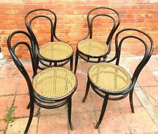 QUATTRO Sedie Thonet  J & J Kohn Legno Curvato '800 Paglia Di Vienna 