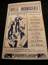 Spartito idyll inconscio - ",