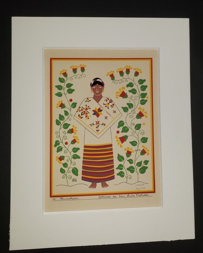Carlos merida serigrafia - serigrafia, 15
