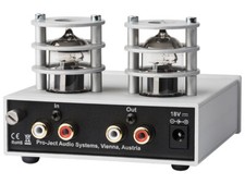 PRO-JECT TUBE BOX S2 SILVER STADIO PHONO MM/MC VALVOLARE GARANZIA UFFICIALE ITAL