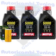 Kit Tagliando Olio Motul 5000