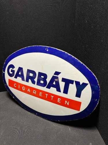Garbaty insegna smaltata - smaltata, per