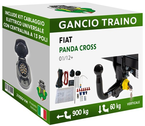 Gancio verticale estraibile - verticale,