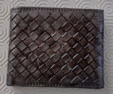 PORTAFOGLIO E PORTATESSERE IN PELLE DA UOMO - NUOVO - UNDICI-DIECI  (11-10)